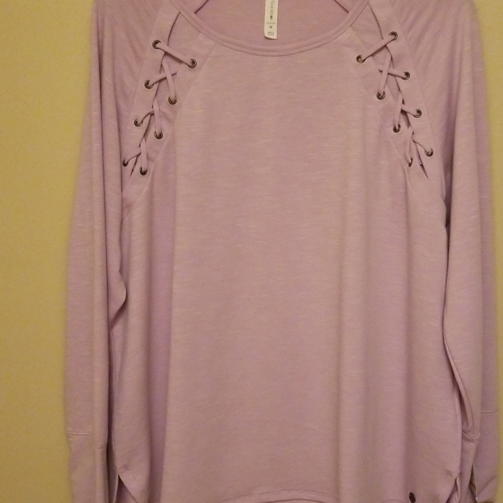 Lavender blouse